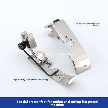 1641★  Sewing machine accessories New 572 cutting bag integrated pressing foot cutting bag integrated machine special thick material universal wheel