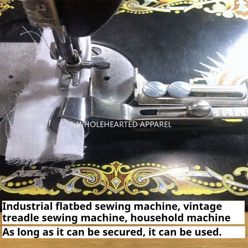 1523★  Sewing machine edge grip A11 pull drum edge curler edge curling tool edge pull drum hem pull tube jerk off★