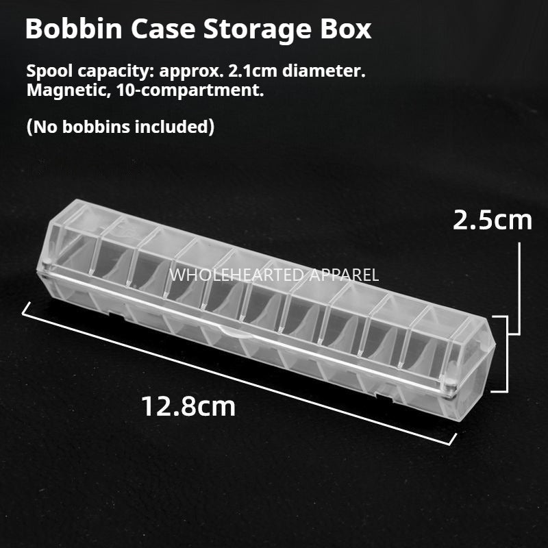 1565★  Computer flat car sewing machine shuttle core magnet storage box Jack A3A4 Zhongjie Fushan brothers plastic lock cylinder wire core★