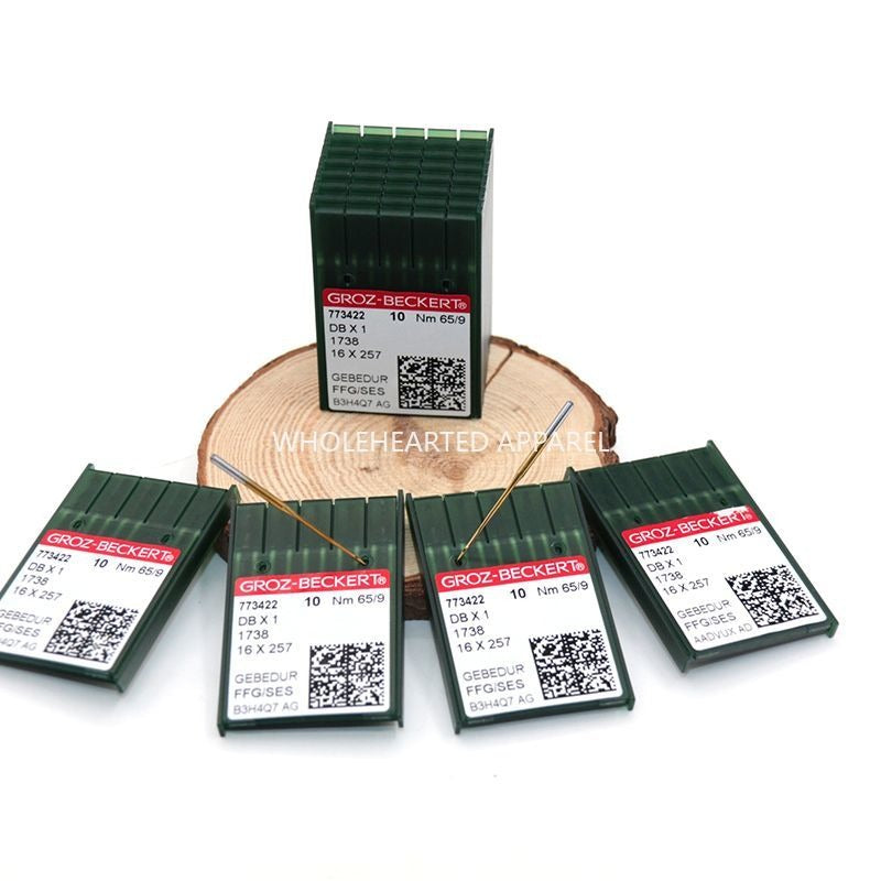1144★ Aguja de oro alemana DB * 1 Aguja Groz Aguja plana para coche Chaqueta de plumón de titanio resistente al calor Aguja de oro★