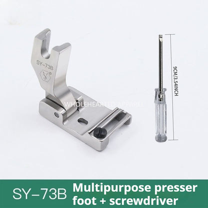 1388★  New SY-73B rib hemming hemming upper lace webbing neckline pressing line multi-functional presser foot★