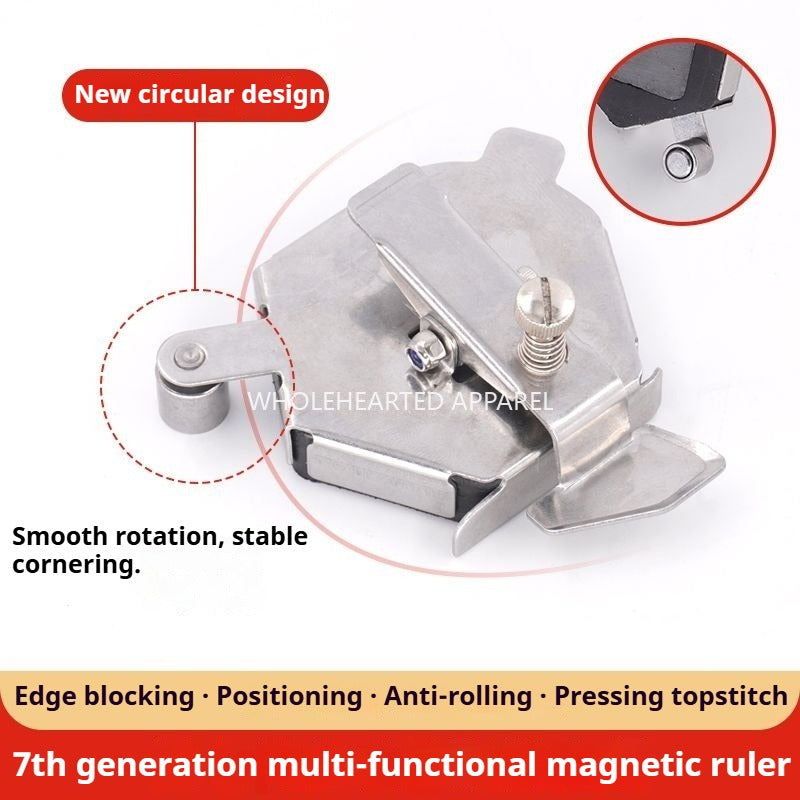 1021★ Nouvel accessoire de machine à coudre hexagonale multifonctionnelle de septième génération pour le tirage de fil de pression à nervure fixe ★