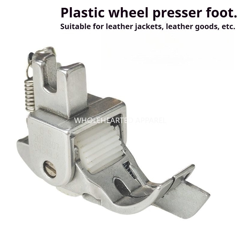 1513★  Flat car roller presser foot SP-18 presser line tangent right stop with knife roller stop edge presser foot, sewing machine accessories★