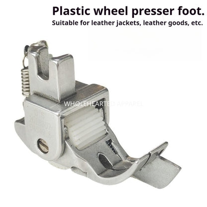 1513★  Flat car roller presser foot SP-18 presser line tangent right stop with knife roller stop edge presser foot, sewing machine accessories★