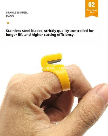 1416★  Buy one and get one free, sewing ring knife bag, zongzi thread cutter, thread cutter, finger ring knife, fishing and disconnection manual.★
