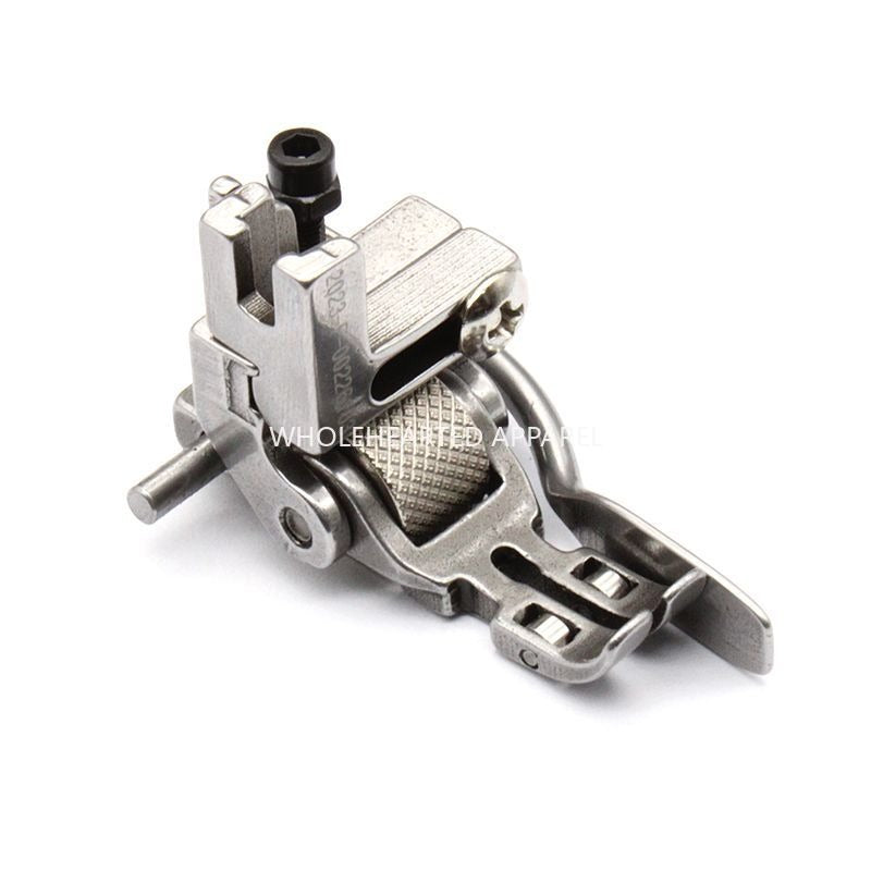 1014★  New three-roller five-in-one multi-purpose T5 presser foot, flat car left and right unilateral rib with wheels presser foot★