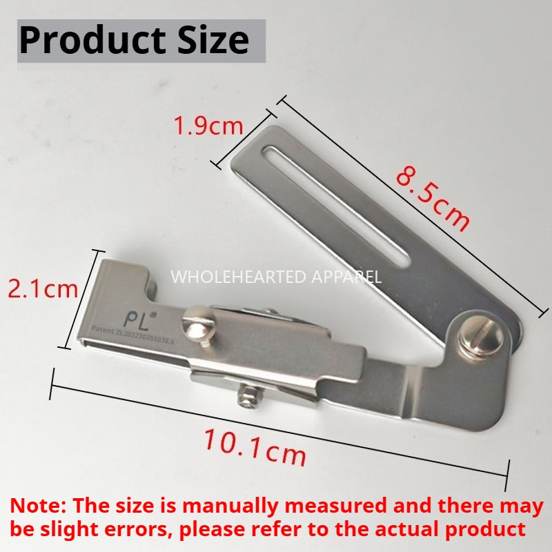 1695★  New zipper regulation, upper zipper, zipper line regulation, flat car sewing placket line clip zipper locator★