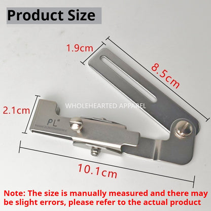 1695★  New zipper regulation, upper zipper, zipper line regulation, flat car sewing placket line clip zipper locator★