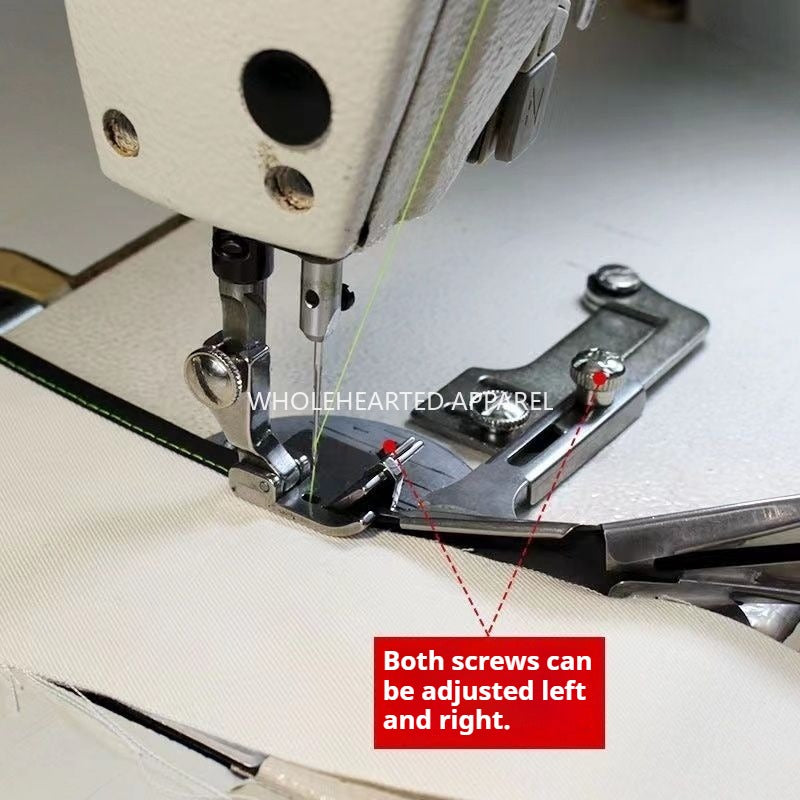 1691★  Flat car new A9 hemming device, adjustable free needle plate pulling cylinder T9 hemming presser foot★