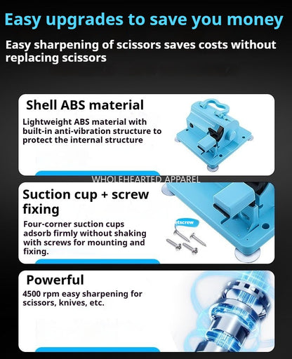 1699★  New clothing factory knife sharpener professional scissors yarn scissors tailor kitchen scissors universal sewing accessories grinding tools★