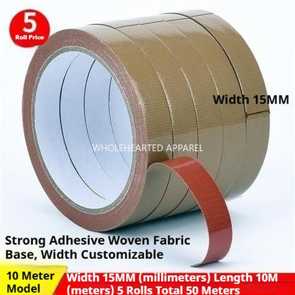 1088★  Sewing machine positioning tape, high-stick clothing template, soil brown cloth base glue, waterproof splicing single-sided carpet tape★
