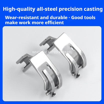 1072★  New F99B narrow upper and rear collar presser foot crimping hemming multifunctional presser foot thin and thick universal sewing machine accessories★