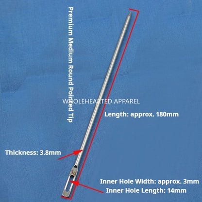 1247★ Cordon élastique pour pantalon de boutique, aiguille à enfiler, cordon élastique allongé à grand trou, cordon pour chapeau★