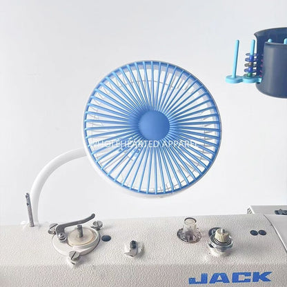 1278★ Nouveau ventilateur spécial machine à coudre 6,5 pouces, vitesse de vent puissante, double aimant, ventilateur électrique plat industriel pour voiture★