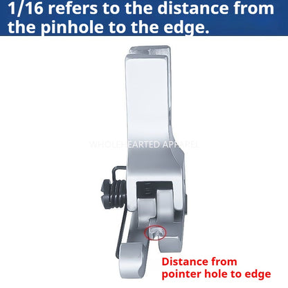 1137★  boutique electroplated compound collar presser foot pressing line All steel line High and low presser foot 0.1 line 0.2 line★