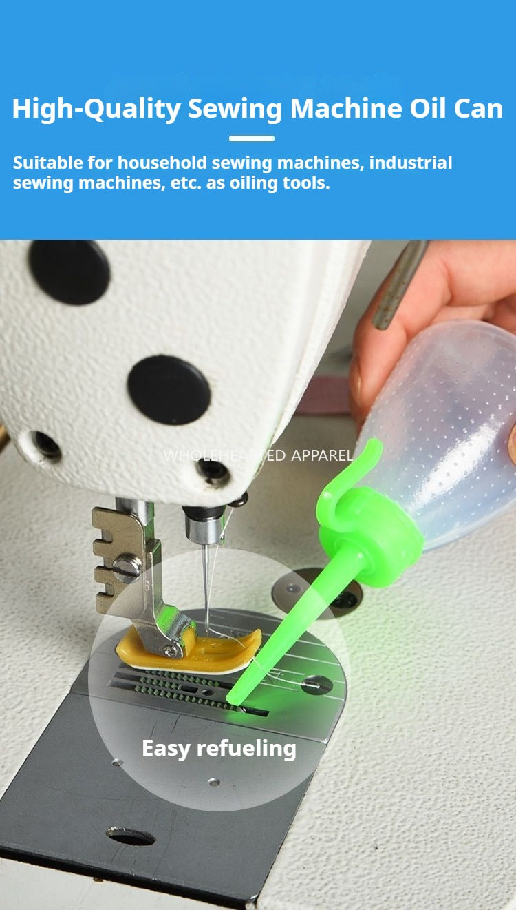 1675★  Plastic size oil pot (empty pot) Resistant to drop and extrusion, not broken, sewing machine oil pot Plastic oil pot for sewing machine★