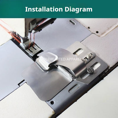 1058★ [Fait main] SY-422 Tube de traction cousu à la main à double aiguille plate, manche supérieure fermée, pour literie et tente★