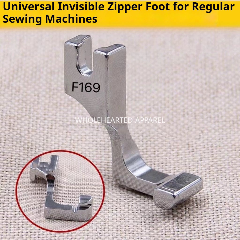 1069★  Model number T69 (adjustable) Invisible zipper presser foot with notch Multifunctional zipper presser foot Computer flat car Industrial flat seam★