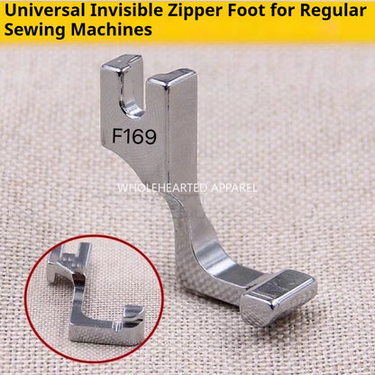 1069★  Model number T69 (adjustable) Invisible zipper presser foot with notch Multifunctional zipper presser foot Computer flat car Industrial flat seam★