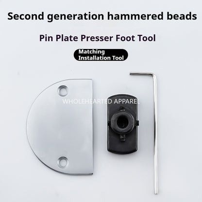 1657★  Second Generation Large Hammer Bead Tool Set Hammer Bead Craft Needle Plate Foot Press Tool Clothing Sewing Machine Accessories★