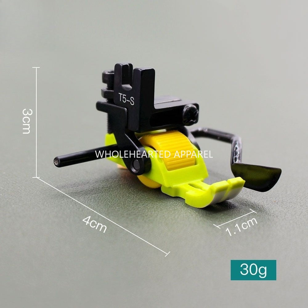 1592★  New Teflon T5-S multi-purpose five-in-one computer flat car left and right rib pressing roller pressing foot★