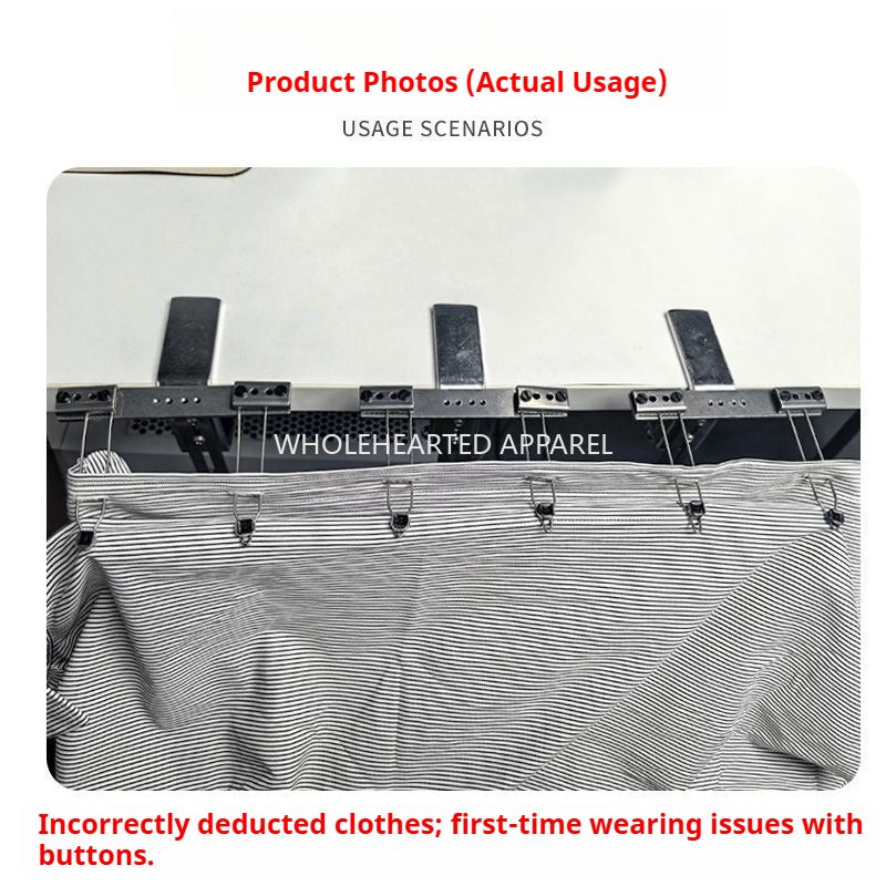 1001★ Nouveau dispositif d'enfilage de boutons haute efficacité, clip en forme de I pour la pose de boutons, boutons d'outillage, pièces détachées pour boutons, spécialement conçu pour les usines de confection★