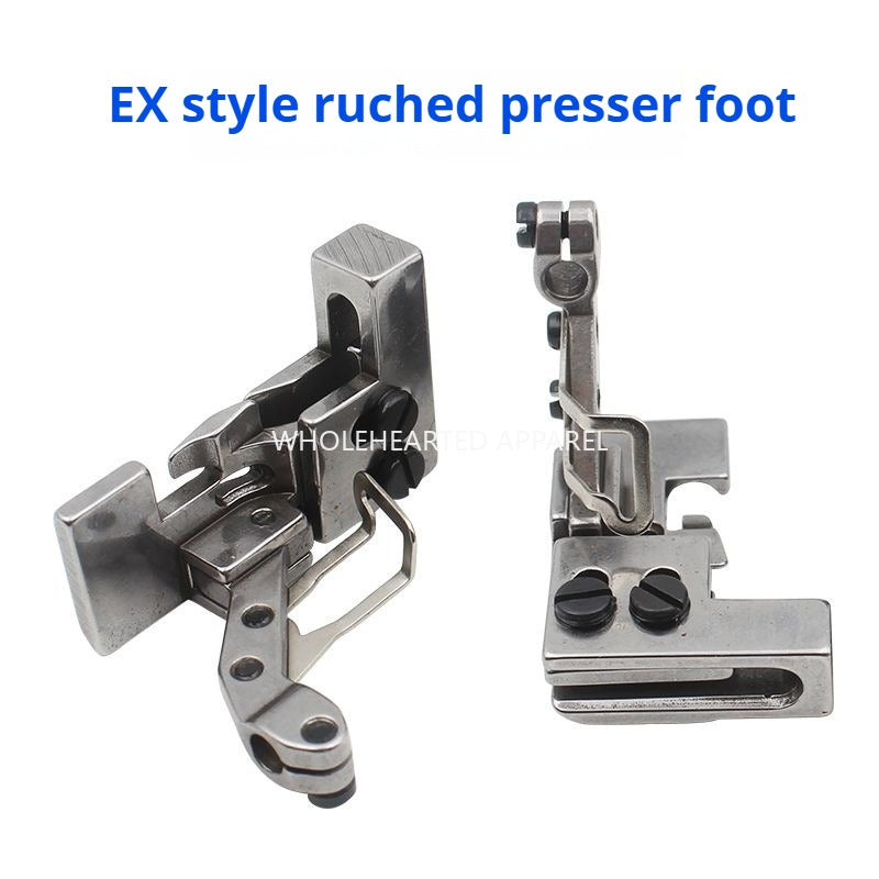 1344★  Five-wire presser foot of edge locking machine Five-wire discounted wrinkle presser foot, accessories Five-wire edge copying machine discounted wrinkle presser foot★