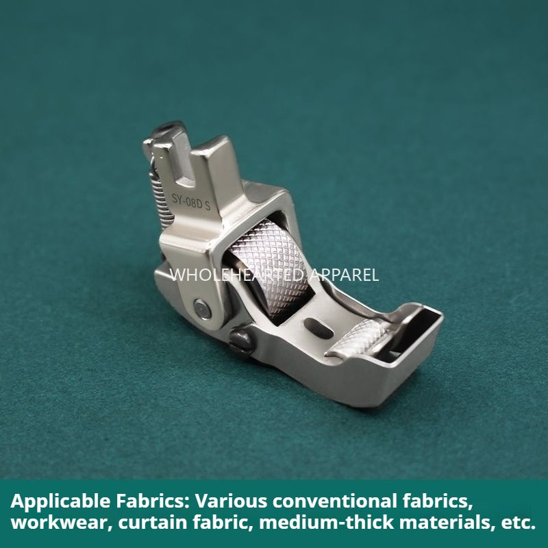 1389★  New SY-08 boutique all-steel double roller ship-type presser foot, flat car special aviation cotton pressing line★