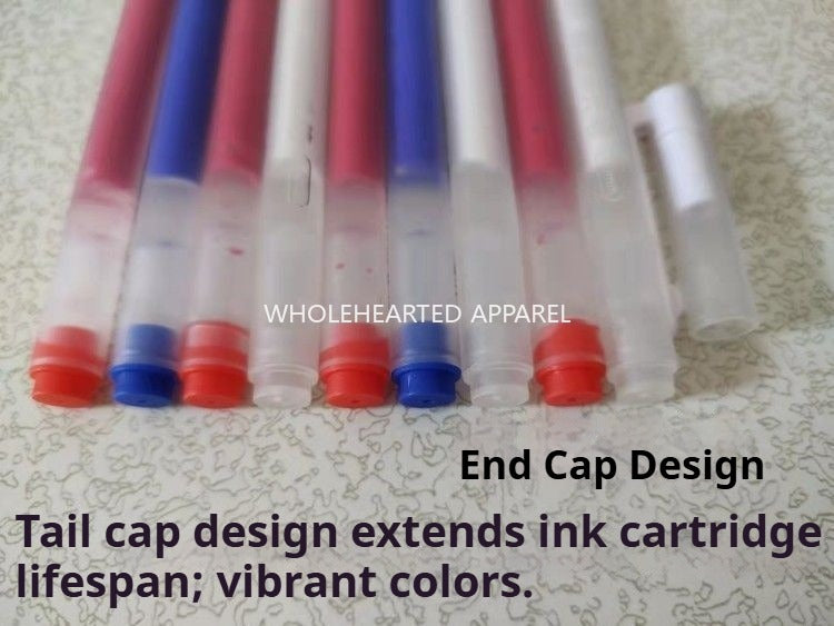 1397★  High temperature disappearance pen, special leather fabric for clothing, point making for clothing, water-soluble decolorizing pen for heat dissipation, water fading and cloth elimination★