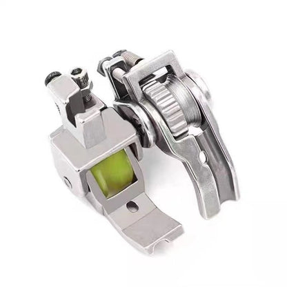 1594★  Flat car new with groove inlay rope roller presser foot pull rope bag rope wheel presser foot P69 new curtain inlay tool★