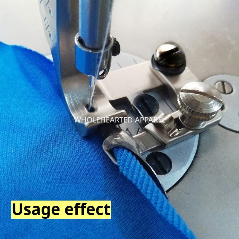 1378★ Dispositif d'ourlet courbe F502 tout acier, dispositif d'ourlet spécial pour tissus fins comme la mousseline et la soie, dispositif d'ourlet, cylindre de traction, pied presseur pour ourlet★