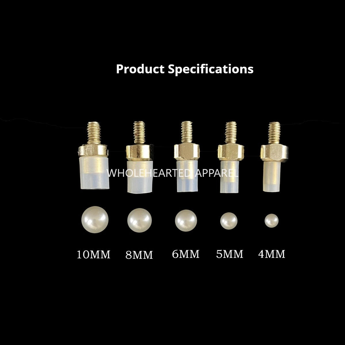 1583★  Portable handmade set bead machine hand-pressed rhinestone non-porous ABS imitation pearl four-claw nail DIY jewelry accessories★