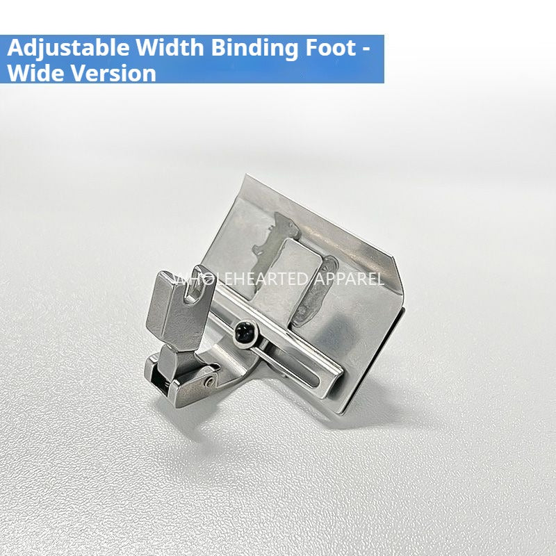 1450★ Pied de presse réglable pour machine à coudre à point noué S10A, pour ruban adhésif, sangle, collier, élastique, guide-lacets, etc.