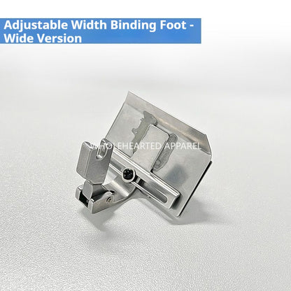 1450★ Pied de presse réglable pour machine à coudre à point noué S10A, pour ruban adhésif, sangle, collier, élastique, guide-lacets, etc.