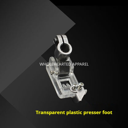 1383★ Pied-de-biche extensible à trois aiguilles et cinq fils W500 pour machine à coudre, pied-de-biche en plastique de 5,6 pouces★
