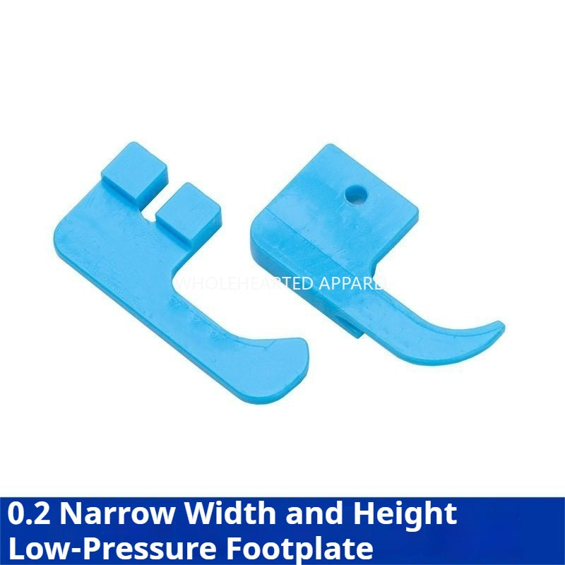 1679★ Pied plat universel neuf pour machine à coudre, compatible avec les machines à coudre électroniques et les machines à coudre à course réduite. 0,2 pouce de large, haute et basse pression. Matériau en téflon résistant à l'usure et anti-taches.