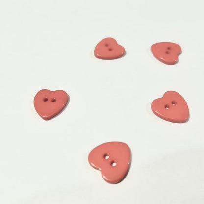 3027  Love Buttons Colored Sweater Resin Two Eyes Children's Two Eyes DIY Handmade Shirt Buttons Decorative Buttons