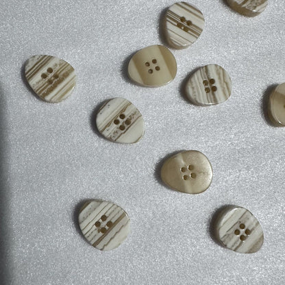 3024  Fashion resin heterosexual buckle imitation stone imitation wood model