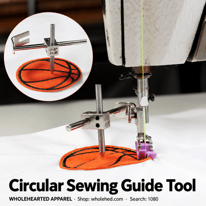 1080★ New Xiao Lv La Mo Circular Patch Sewing Guide for Lockstitch Machines.