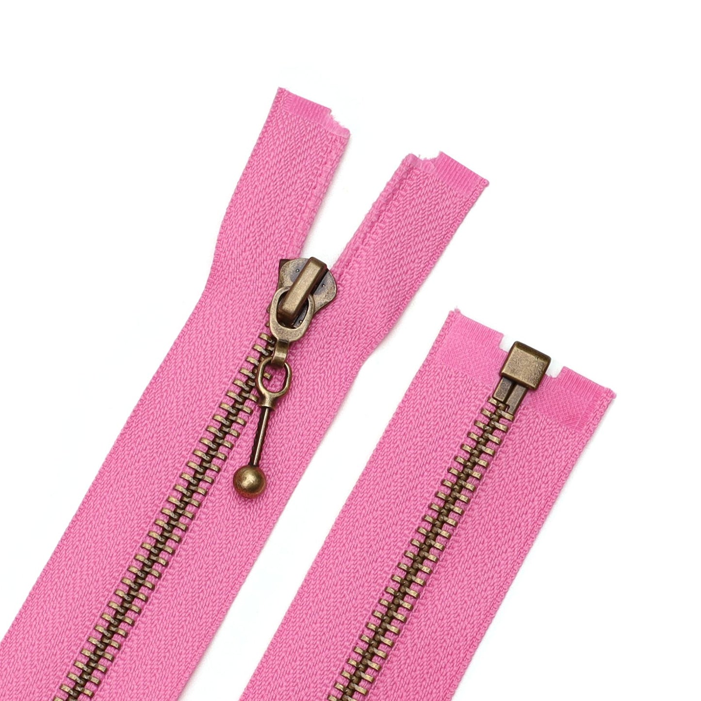 3096  Zipper No. 5 bronze open tail pendant, round ball pull tab multi-color cloth edge bronze tooth bronze tooth clothing luggage is available.