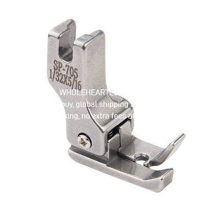 1426★ boutique all-steel computer flat car hemming hemming pull tube presser foot, upper sleeve auxiliary presser foot SP-705 high and low presser foot