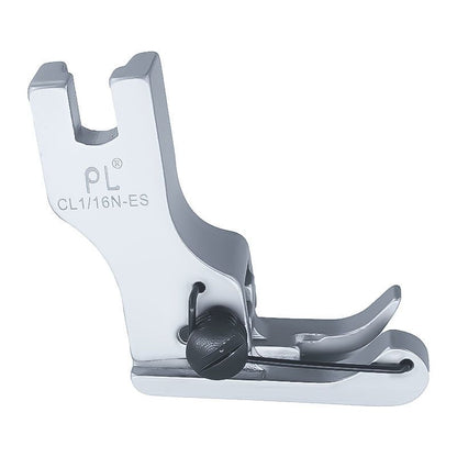 1517★  Boutique flat car re-neck presser foot Electroplating re-neck spring high and low presser foot shirt press collar