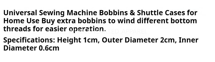 1869★ Universal Metal Bobbins for Domestic and Vintage Sewing Machines★