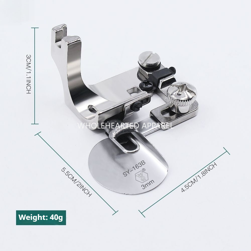 1720★  [Handmade] SY-163B boutique integrated adjustable hemming device silk chiffon curved hemming pull cylinder★