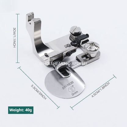 1720★  [Handmade] SY-163B boutique integrated adjustable hemming device silk chiffon curved hemming pull cylinder★