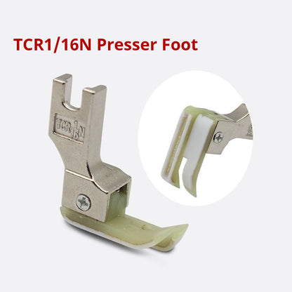 1802★All-Steel Grooved Compensating Presser Foot CR1/32N for Lockstitch Sewing Machines★