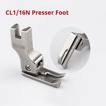 1802★All-Steel Grooved Compensating Presser Foot CR1/32N for Lockstitch Sewing Machines★