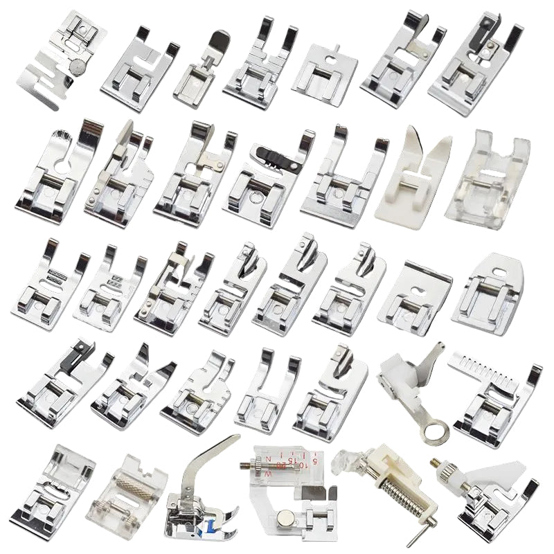 1851★ Single Presser Foot for Domestic Sewing Machines, for Lightweight Fabric, Pleats, and Buttons★