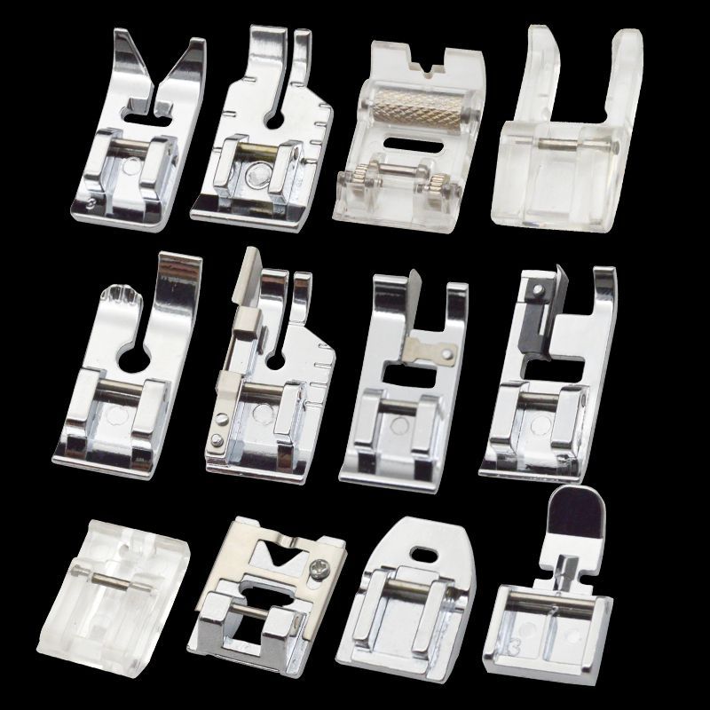 1851★ Single Presser Foot for Domestic Sewing Machines, for Lightweight Fabric, Pleats, and Buttons★