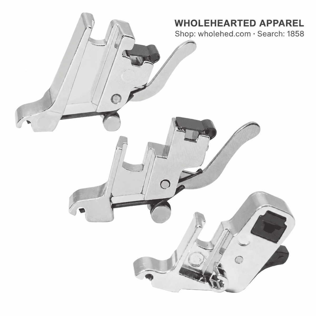 1858★ Support de pied-de-biche multifonctionnel et adaptateur à tige haute/basse pour machines à coudre domestiques